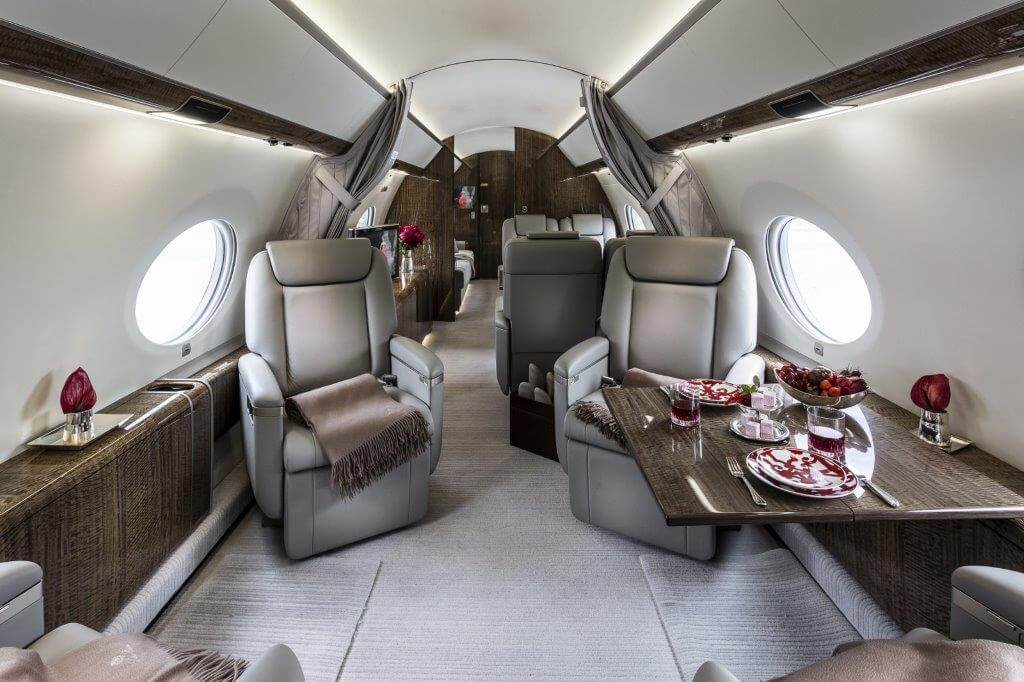 Heavy Jet - Gulfstream 650: Interior | VelocityJets